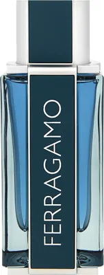A close-up studio shot of a perfume bottle.