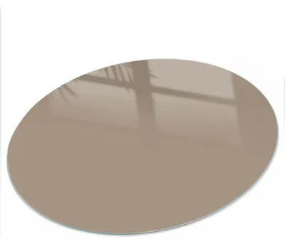 Produktbild von Bedruckte Glas Tischplatte fi90 cm – Glas Tischplatte Küche – Tischplatte aus Sicherheitsglas – Glasplatte für Küchentisch – Moderne Tischplatte Glas – Dekorative Glastischplatte – Pflegeleichte Tischplatte Küche – Pastellhellbraun, KI-generiertes Bild