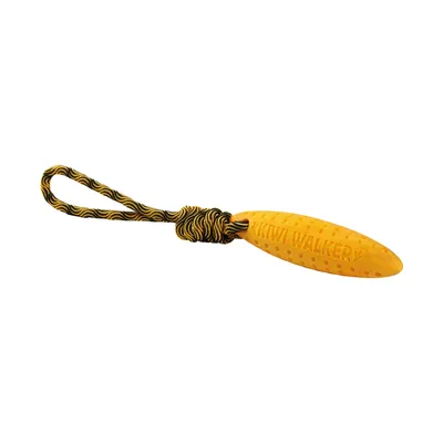 Obrázek produktu pro Hračka pes ZEPPELIN MINI plov. z TPR oranžová Kiwi