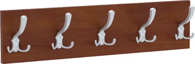 Obrázek produktu pro AKKE Locarno šatní tyč horizontální malá ALU háčky ŠxV: 70x15 cm