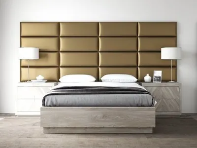 Productafbeelding van Chesterfield wandbekleding, wandpanelen, bekleding, leer, gestoffeerd paneel, wandbekleding