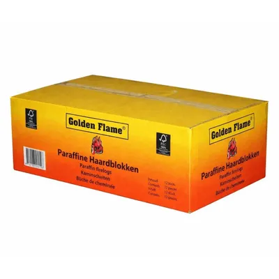 Produktbild von Golden Flame – Paraffin-Kaminholzscheit – 1,1 kg