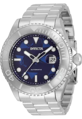 Immagine prodotto di Invicta Cruiseline 34492 Orologio da uomo - Movimento automatico - Acciaio inossidabile con quadrante blu - 47 mm