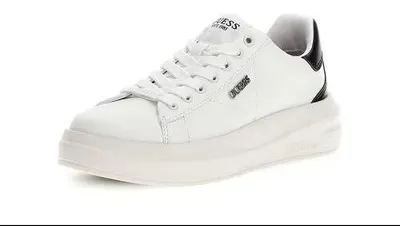 Image de Guess Elbina Baskets Blanc