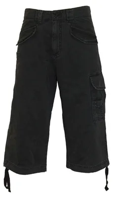 Produktbild von Spiral Direct - Cargo-Shorts für Herren/Damen Uni RO15996 (XL) (Schwarz)