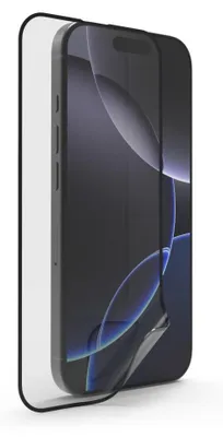 Produktbild von Handy-Schutzglas "Super Hybrid" für Apple iPhone 17 Pro, Montagehilfe (00228561) Schutzglas