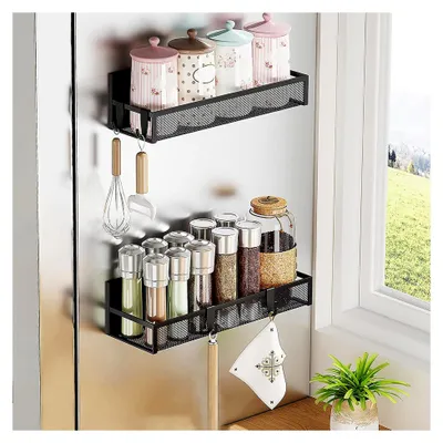 Produktbild von Magnetisches Gewürzregal-Set, 2 Stück für Kühlschrank