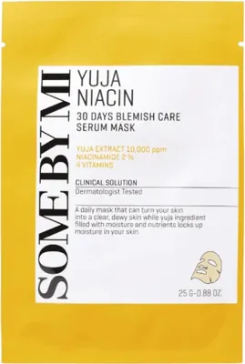 Image de SOME BY MI - Yuja Niacin 30Days Blemish Care Mask, 25g