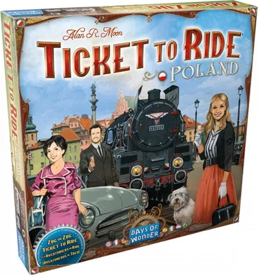 Immagine prodotto di Ticket to Ride - Polonia (Collezione di mappe 6.5)