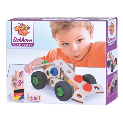 Image de Eichhorn Constructor 3in1 Raceauto, 35dlg.