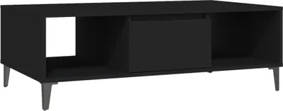 Obrázok produktu pre vidaXL Konferenčný stolík čierny 103,5x60x35 cm Drevo Materiál