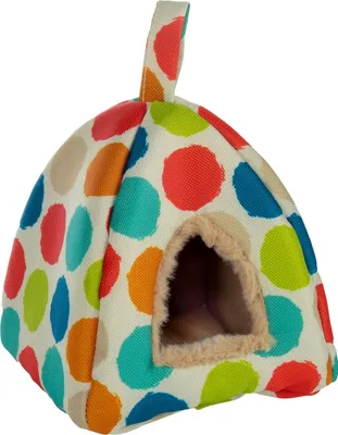 Produktbild von Flamingo Nager-Tipi Fizi, Maße: 13 x 13 x 15 cm