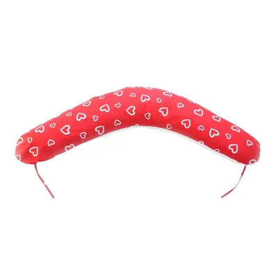 Image de Coussin de grossesse avant/après l'accouchement  plusieurs fois cœurs blancs