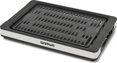 Produktbild von G3 Ferrari Tito G10206 Elektrischer Grill Antihaft Schwarz Silber Einstellbarer Thermostat