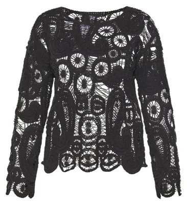 Produktbild von MERRO damen pullover - schwarz, M/L