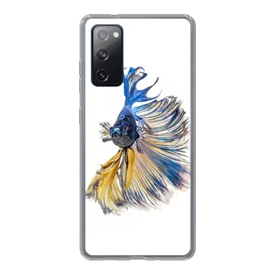 Produktbild von MuchoWow® Handyhülle Schutzhülle Hülle für Samsung Galaxy S20 FE Fisch - Schwanz - Blau Silikon Softcase Handy Hülle - Abdeckung