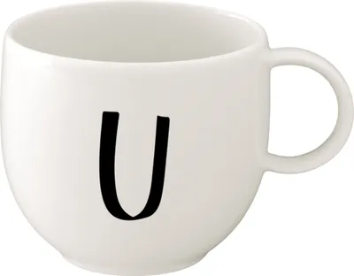 Obrázek produktu pro like. by Villeroy & Boch LETTERS Kaffeebecher 'U' 330 ml - A