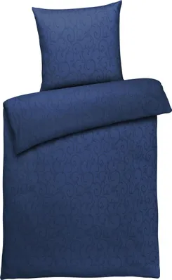 Produktbild von Karierte Damast Bettwäsche 135x200 Weiß Karo Bettbezug 135 x 200 aus 100% Baumwolle