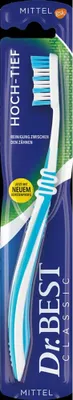 Produktbild von Dr.Best Zahnbürste Hoch-Tief mittel 1Stk