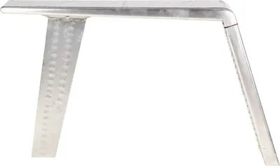 Immagine prodotto di Scrivania look ala di aereo argento 112x50x76 cm metallo