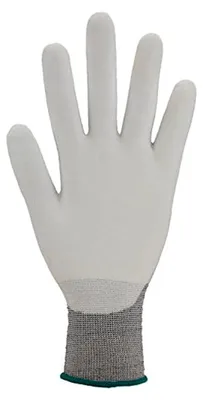 Produktbild von Feinstrickhandschuhe mit mikrokapillarer Beschichtung, 9, Weiß (12 Paar)