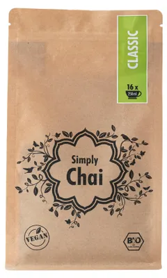 Produktbild von Simply Chai  & Vegan Classic 250g Beutel