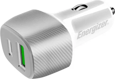 Image de Chargeur de voiture USB-A/USB-C 38 W - argenté