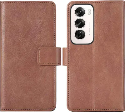 Image de imoshion Luxe Bookcase for the Oppo Reno 12 - Brown