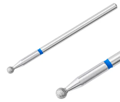Produktbild von Diamantfräser Fräseraufsatz Bohrer Kugel Normal Schleifer Maniküre (blauer Ring)