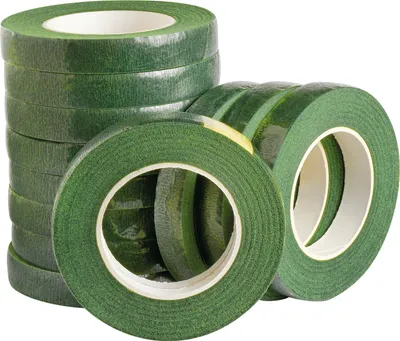 Produktbild von VBS XXL Floristenband, 12 Rollen à 27 m