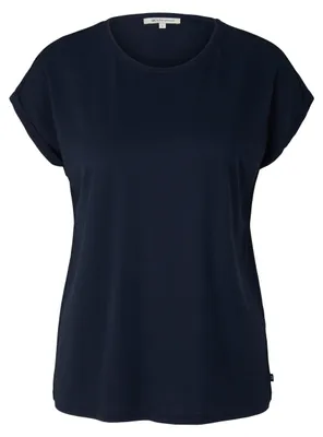 Produktbild von Tom Tailor T-Shirt Fluent Basic Kurzarmshirt