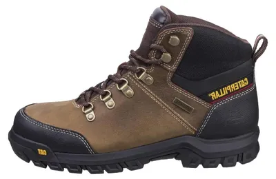 Image de Caterpillar Framework Leather Seal Brown Safety Boots