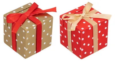 Immagine prodotto di Adesivo natalizio con motivo regalo, 2 pezzi.