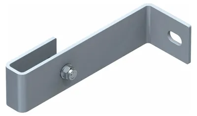 Produktbild von Zarges Wandhalter starr Stahl verzinkt 200mm Wandabstand