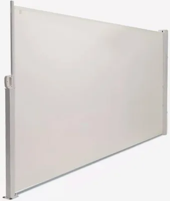 Immagine prodotto di Tenda laterale 140x300cm estensibile frangivento schermo privacy parete divisoria Hyde M - Bianco