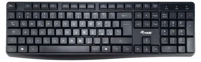 Produktbild von Equip 245213 Tastatur Büro USB QWERTY Italienisch Schwarz