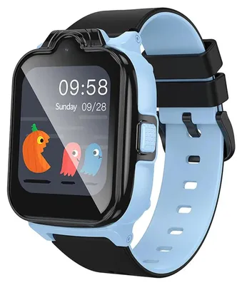 Produktbild von Hoco Y104 Kinder Smartwatch 4G GPS Uhr mit Telefon Videoanruf Ortung SOS Kinderuhr 1,69 Zoll in Blau