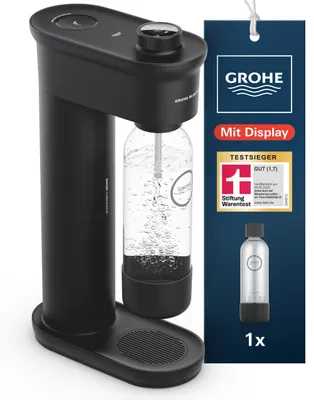 Productafbeelding van GROHE Blue FIZZ, zwart, 119 mm, 242 mm, 446 mm, 0,85 liter, kunststof