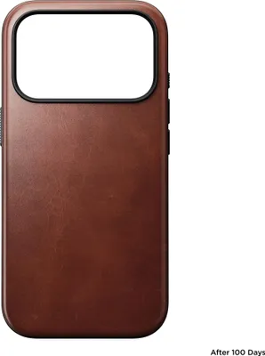 Obrázek produktu pro Nomad Modern Leather Case, olde Dublin (Horween) - iPhone 17 Pro