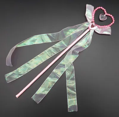 Produktbild von Prinzessin Zauberstab Feenstab Herz Fee Märchen Kinder Karneval Fasching Zubehör