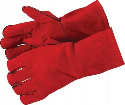 Produktbild von Arbeitshandschuhe FEINZ - Leder - Schwarz - Schweißen - Hitzebeständig - Robuste Qualität