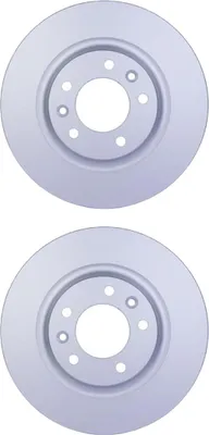 Produktbild von 2 Bremsscheiben voll Ø 71,1 mm 12 mm HELLA passend für u.a. CITROËN C5