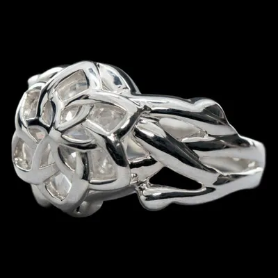 Produktbild von Herr der Ringe Nenya Galadriel's Ring (Sterling Silber) Größe 9.75