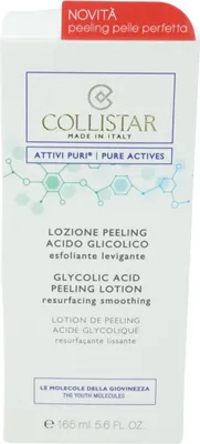 Produktbild von Collistar Glycolic Acid Peeling Lotion, Gesichtslotion, Frauen, 165 ml, Jeder Hauttyp, Anti-Mitesser, gleicht Imperfektionen aus, Exfoliation, Glättend, Beruhigend, Flasche