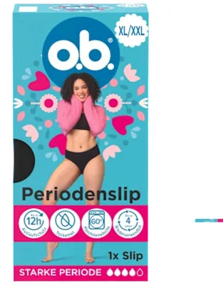 Produktbild von o.b. Periodenslip Größe XL/XXL Packung