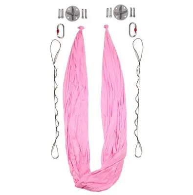 Zdjęcie produktu dla Siatka do jogi Merco Yoga Hammock wariant różowy 42132