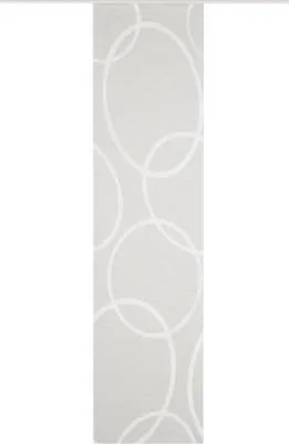 Produktbild von Schiebegardine Pinalo grau halbtransparent 60x225 cm