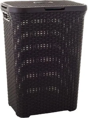 Produktbild von Curver Rattan-Wäschekorb 40L - Braun 00709-210