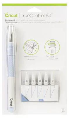 Präzisionsmesser-Set mit 5 Ersatzklingen, Blau