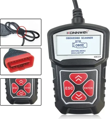 Immagine prodotto di KONNWEI KW309 V309 V310 MS309 Code Reader OBD2 Scanner Strumento diagnostico (nero)